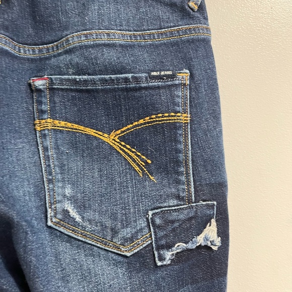 Able 3D Boyfriend Jeans Sz. 26 - Picture 5 of 11